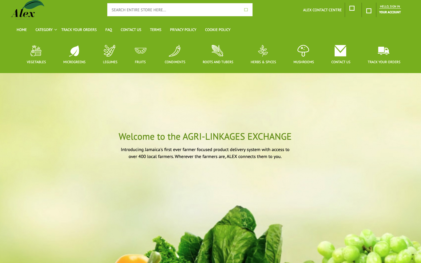 AgriLinkages Website