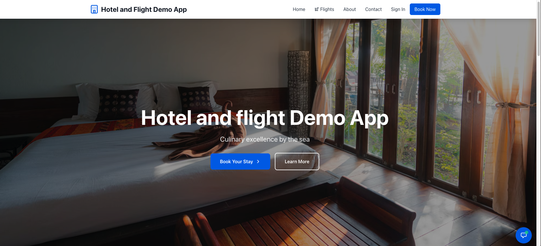 HotelFlightDemoApp